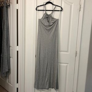 Rolla Coster M Gray Maxi Cotton Dress
